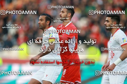 1368796, Tehran, , لیگ برتر فوتبال ایران، Persian Gulf Cup، Week 16، Second Leg، Persepolis 2 v 0 Padideh Mashhad on 2019/02/06 at Azadi Stadium