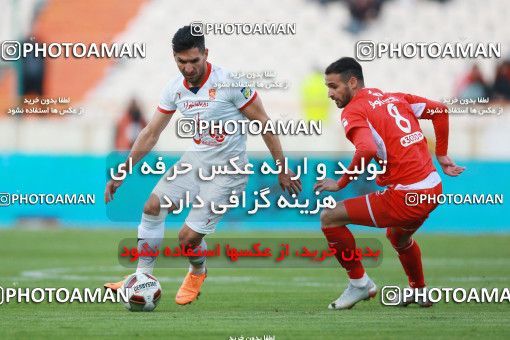 1368715, Tehran, , لیگ برتر فوتبال ایران، Persian Gulf Cup، Week 16، Second Leg، Persepolis 2 v 0 Padideh Mashhad on 2019/02/06 at Azadi Stadium