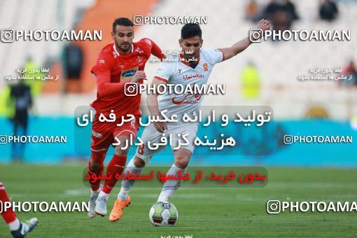 1368704, Tehran, , لیگ برتر فوتبال ایران، Persian Gulf Cup، Week 16، Second Leg، Persepolis 2 v 0 Padideh Mashhad on 2019/02/06 at Azadi Stadium