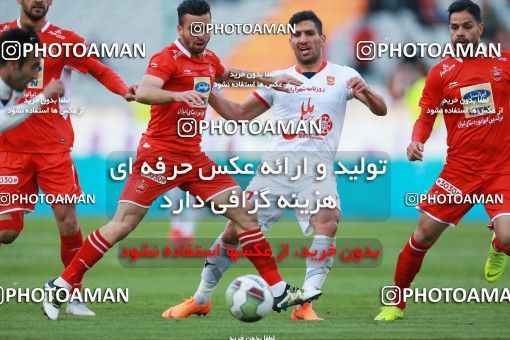 1368833, Tehran, , لیگ برتر فوتبال ایران، Persian Gulf Cup، Week 16، Second Leg، Persepolis 2 v 0 Padideh Mashhad on 2019/02/06 at Azadi Stadium