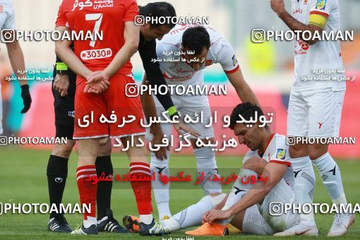 1368700, Tehran, , لیگ برتر فوتبال ایران، Persian Gulf Cup، Week 16، Second Leg، Persepolis 2 v 0 Padideh Mashhad on 2019/02/06 at Azadi Stadium