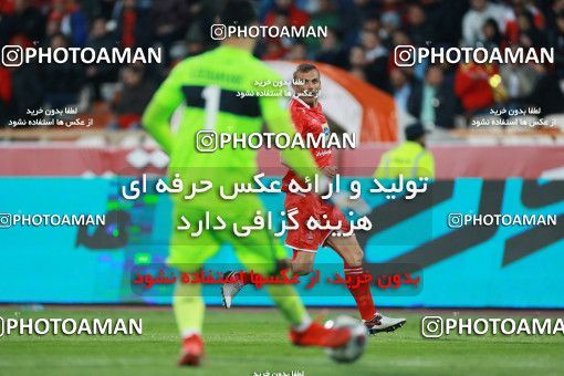 1368968, Tehran, , لیگ برتر فوتبال ایران، Persian Gulf Cup، Week 16، Second Leg، Persepolis 2 v 0 Padideh Mashhad on 2019/02/06 at Azadi Stadium