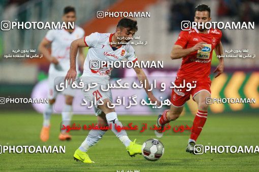 1368876, Tehran, , لیگ برتر فوتبال ایران، Persian Gulf Cup، Week 16، Second Leg، Persepolis 2 v 0 Padideh Mashhad on 2019/02/06 at Azadi Stadium