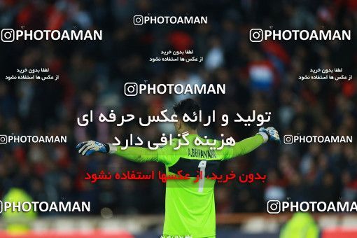 1368985, Tehran, , لیگ برتر فوتبال ایران، Persian Gulf Cup، Week 16، Second Leg، Persepolis 2 v 0 Padideh Mashhad on 2019/02/06 at Azadi Stadium