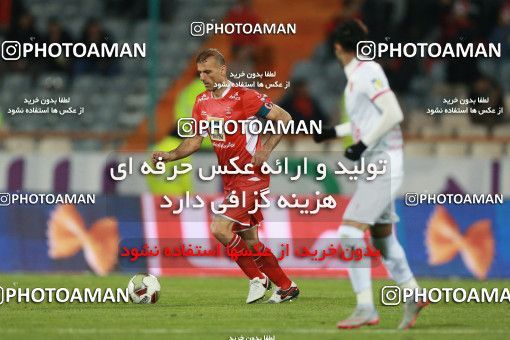 1368975, Tehran, , لیگ برتر فوتبال ایران، Persian Gulf Cup، Week 16، Second Leg، Persepolis 2 v 0 Padideh Mashhad on 2019/02/06 at Azadi Stadium