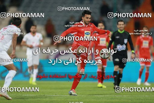 1368874, Tehran, , لیگ برتر فوتبال ایران، Persian Gulf Cup، Week 16، Second Leg، Persepolis 2 v 0 Padideh Mashhad on 2019/02/06 at Azadi Stadium