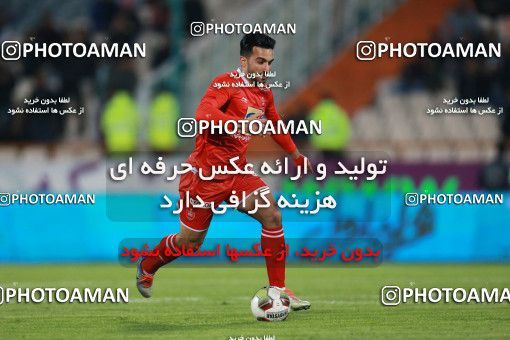 1368908, Tehran, , لیگ برتر فوتبال ایران، Persian Gulf Cup، Week 16، Second Leg، Persepolis 2 v 0 Padideh Mashhad on 2019/02/06 at Azadi Stadium