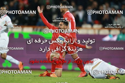 1368932, Tehran, , لیگ برتر فوتبال ایران، Persian Gulf Cup، Week 16، Second Leg، Persepolis 2 v 0 Padideh Mashhad on 2019/02/06 at Azadi Stadium