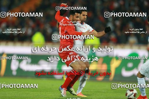 1368933, Tehran, , لیگ برتر فوتبال ایران، Persian Gulf Cup، Week 16، Second Leg، Persepolis 2 v 0 Padideh Mashhad on 2019/02/06 at Azadi Stadium