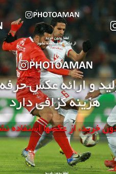 1368980, Tehran, , لیگ برتر فوتبال ایران، Persian Gulf Cup، Week 16، Second Leg، Persepolis 2 v 0 Padideh Mashhad on 2019/02/06 at Azadi Stadium