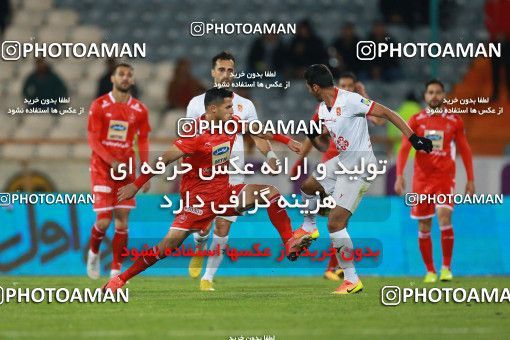 1369033, Tehran, , لیگ برتر فوتبال ایران، Persian Gulf Cup، Week 16، Second Leg، Persepolis 2 v 0 Padideh Mashhad on 2019/02/06 at Azadi Stadium
