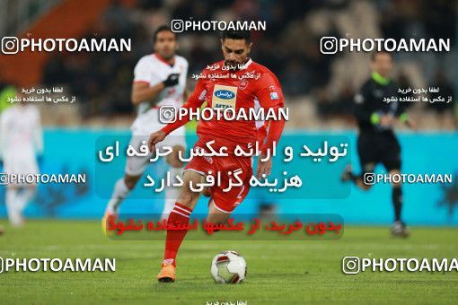 1369045, Tehran, , لیگ برتر فوتبال ایران، Persian Gulf Cup، Week 16، Second Leg، Persepolis 2 v 0 Padideh Mashhad on 2019/02/06 at Azadi Stadium