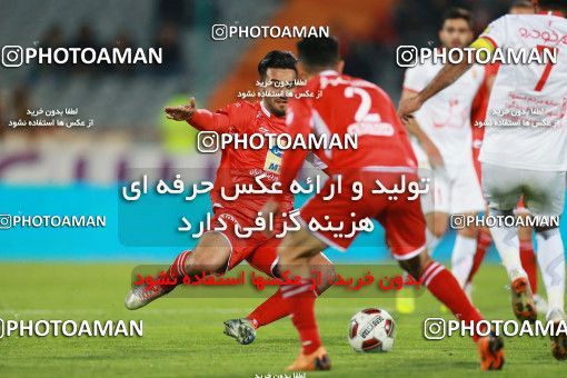 1368940, Tehran, , لیگ برتر فوتبال ایران، Persian Gulf Cup، Week 16، Second Leg، Persepolis 2 v 0 Padideh Mashhad on 2019/02/06 at Azadi Stadium
