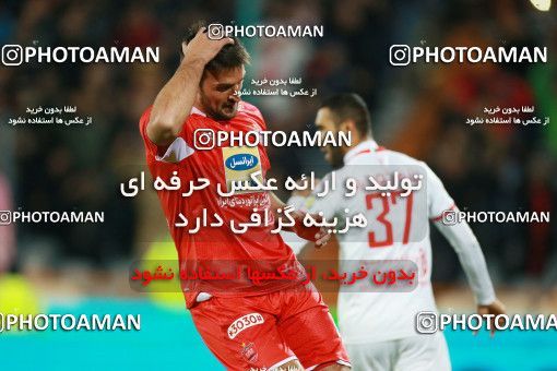 1369130, Tehran, , لیگ برتر فوتبال ایران، Persian Gulf Cup، Week 16، Second Leg، Persepolis 2 v 0 Padideh Mashhad on 2019/02/06 at Azadi Stadium