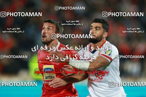 1369119, Tehran, , لیگ برتر فوتبال ایران، Persian Gulf Cup، Week 16، Second Leg، Persepolis 2 v 0 Padideh Mashhad on 2019/02/06 at Azadi Stadium
