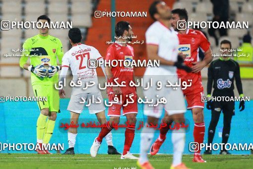1369124, Tehran, , لیگ برتر فوتبال ایران، Persian Gulf Cup، Week 16، Second Leg، Persepolis 2 v 0 Padideh Mashhad on 2019/02/06 at Azadi Stadium