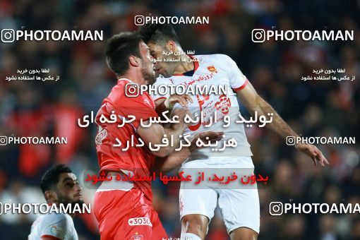 1369169, Tehran, , لیگ برتر فوتبال ایران، Persian Gulf Cup، Week 16، Second Leg، Persepolis 2 v 0 Padideh Mashhad on 2019/02/06 at Azadi Stadium