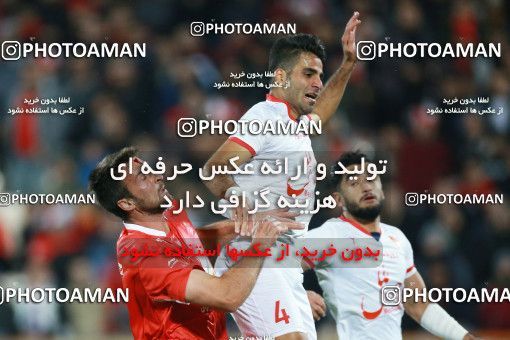 1369138, Tehran, , لیگ برتر فوتبال ایران، Persian Gulf Cup، Week 16، Second Leg، Persepolis 2 v 0 Padideh Mashhad on 2019/02/06 at Azadi Stadium