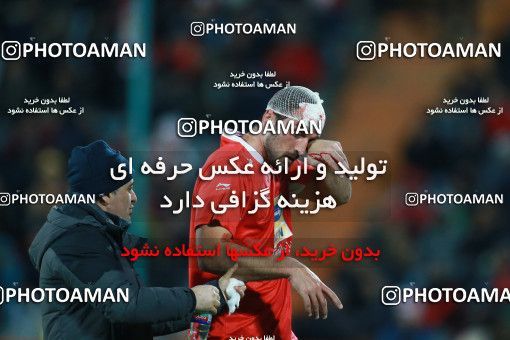 1369073, Tehran, , لیگ برتر فوتبال ایران، Persian Gulf Cup، Week 16، Second Leg، Persepolis 2 v 0 Padideh Mashhad on 2019/02/06 at Azadi Stadium