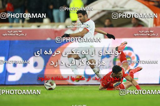 1369125, Tehran, , لیگ برتر فوتبال ایران، Persian Gulf Cup، Week 16، Second Leg، Persepolis 2 v 0 Padideh Mashhad on 2019/02/06 at Azadi Stadium