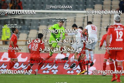 1369128, Tehran, , لیگ برتر فوتبال ایران، Persian Gulf Cup، Week 16، Second Leg، Persepolis 2 v 0 Padideh Mashhad on 2019/02/06 at Azadi Stadium
