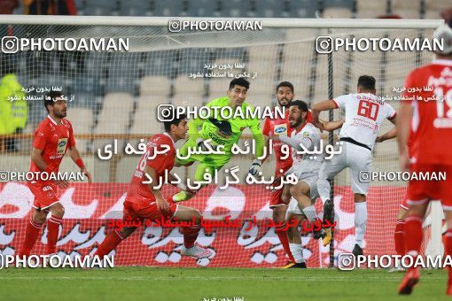1369155, Tehran, , لیگ برتر فوتبال ایران، Persian Gulf Cup، Week 16، Second Leg، Persepolis 2 v 0 Padideh Mashhad on 2019/02/06 at Azadi Stadium