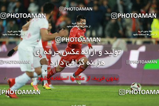 1369152, Tehran, , لیگ برتر فوتبال ایران، Persian Gulf Cup، Week 16، Second Leg، Persepolis 2 v 0 Padideh Mashhad on 2019/02/06 at Azadi Stadium