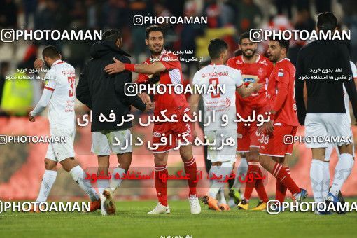 1369118, Tehran, , لیگ برتر فوتبال ایران، Persian Gulf Cup، Week 16، Second Leg، Persepolis 2 v 0 Padideh Mashhad on 2019/02/06 at Azadi Stadium