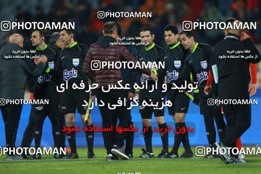 1369139, Tehran, , لیگ برتر فوتبال ایران، Persian Gulf Cup، Week 16، Second Leg، Persepolis 2 v 0 Padideh Mashhad on 2019/02/06 at Azadi Stadium