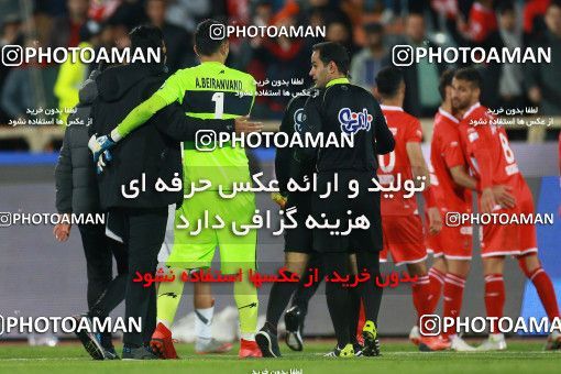 1369174, Tehran, , لیگ برتر فوتبال ایران، Persian Gulf Cup، Week 16، Second Leg، Persepolis 2 v 0 Padideh Mashhad on 2019/02/06 at Azadi Stadium