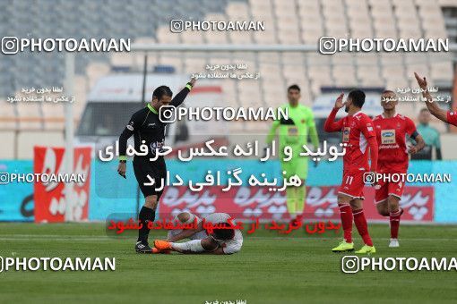 1694694, Tehran, , لیگ برتر فوتبال ایران، Persian Gulf Cup، Week 16، Second Leg، Persepolis 2 v 0 Padideh Mashhad on 2019/02/06 at Azadi Stadium