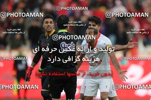 1694605, Tehran, , لیگ برتر فوتبال ایران، Persian Gulf Cup، Week 16، Second Leg، Persepolis 2 v 0 Padideh Mashhad on 2019/02/06 at Azadi Stadium