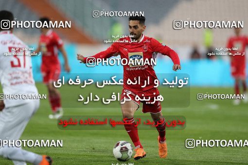 1694711, Tehran, , لیگ برتر فوتبال ایران، Persian Gulf Cup، Week 16، Second Leg، Persepolis 2 v 0 Padideh Mashhad on 2019/02/06 at Azadi Stadium