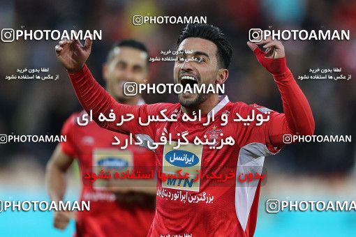 1694577, Tehran, , لیگ برتر فوتبال ایران، Persian Gulf Cup، Week 16، Second Leg، Persepolis 2 v 0 Padideh Mashhad on 2019/02/06 at Azadi Stadium