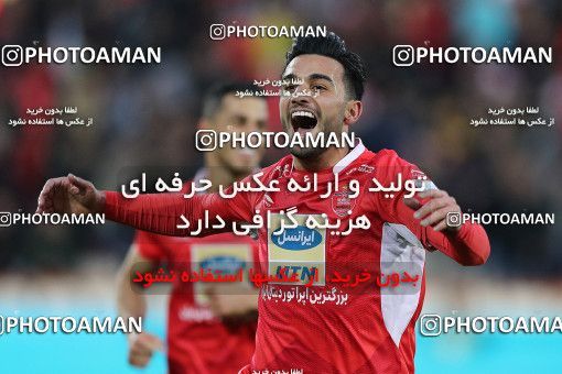 1694632, Tehran, , لیگ برتر فوتبال ایران، Persian Gulf Cup، Week 16، Second Leg، Persepolis 2 v 0 Padideh Mashhad on 2019/02/06 at Azadi Stadium