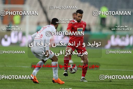1694611, Tehran, , لیگ برتر فوتبال ایران، Persian Gulf Cup، Week 16، Second Leg، Persepolis 2 v 0 Padideh Mashhad on 2019/02/06 at Azadi Stadium