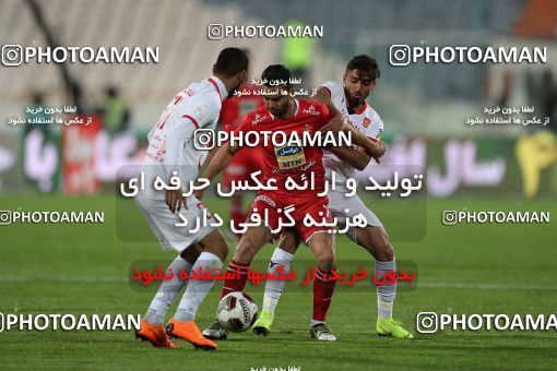 1694585, Tehran, , لیگ برتر فوتبال ایران، Persian Gulf Cup، Week 16، Second Leg، Persepolis 2 v 0 Padideh Mashhad on 2019/02/06 at Azadi Stadium