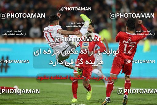 1694732, Tehran, , لیگ برتر فوتبال ایران، Persian Gulf Cup، Week 16، Second Leg، Persepolis 2 v 0 Padideh Mashhad on 2019/02/06 at Azadi Stadium