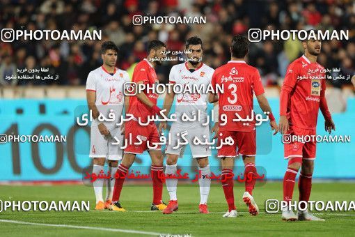 1694583, Tehran, , لیگ برتر فوتبال ایران، Persian Gulf Cup، Week 16، Second Leg، Persepolis 2 v 0 Padideh Mashhad on 2019/02/06 at Azadi Stadium