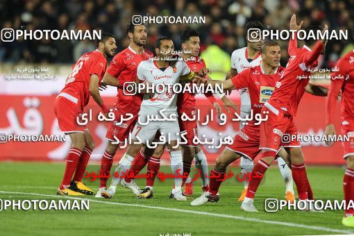 1694712, Tehran, , لیگ برتر فوتبال ایران، Persian Gulf Cup، Week 16، Second Leg، Persepolis 2 v 0 Padideh Mashhad on 2019/02/06 at Azadi Stadium