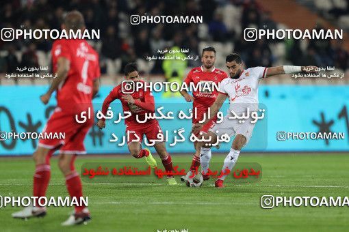 1694644, Tehran, , لیگ برتر فوتبال ایران، Persian Gulf Cup، Week 16، Second Leg، Persepolis 2 v 0 Padideh Mashhad on 2019/02/06 at Azadi Stadium