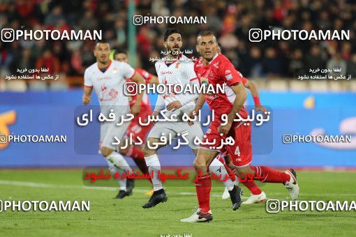 1694645, Tehran, , لیگ برتر فوتبال ایران، Persian Gulf Cup، Week 16، Second Leg، Persepolis 2 v 0 Padideh Mashhad on 2019/02/06 at Azadi Stadium
