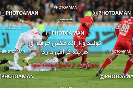 1694665, Tehran, , لیگ برتر فوتبال ایران، Persian Gulf Cup، Week 16، Second Leg، Persepolis 2 v 0 Padideh Mashhad on 2019/02/06 at Azadi Stadium