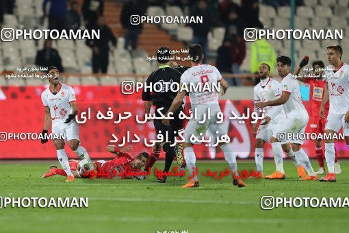 1694670, Tehran, , لیگ برتر فوتبال ایران، Persian Gulf Cup، Week 16، Second Leg، Persepolis 2 v 0 Padideh Mashhad on 2019/02/06 at Azadi Stadium