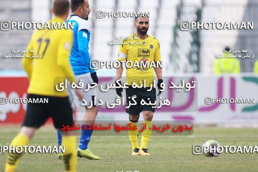 1372821, Tehran,Shahr Qods, , لیگ برتر فوتبال ایران، Persian Gulf Cup، Week 17، Second Leg، Paykan 0 v 1 Sepahan on 2019/02/15 at Shahr-e Qods Stadium