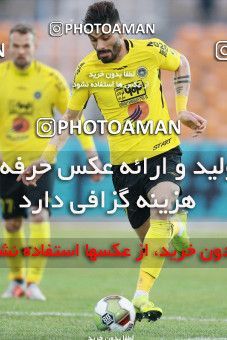 1373145, Tehran,Shahr Qods, , لیگ برتر فوتبال ایران، Persian Gulf Cup، Week 17، Second Leg، Paykan 0 v 1 Sepahan on 2019/02/15 at Shahr-e Qods Stadium