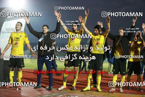 1373193, Tehran,Shahr Qods, , لیگ برتر فوتبال ایران، Persian Gulf Cup، Week 17، Second Leg، Paykan 0 v 1 Sepahan on 2019/02/15 at Shahr-e Qods Stadium