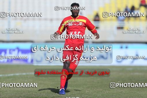 1380989, Ahvaz, , لیگ برتر فوتبال ایران، Persian Gulf Cup، Week 18، Second Leg، Foulad Khouzestan 1 v 0 Naft M Soleyman on 2019/02/17 at Ahvaz Ghadir Stadium