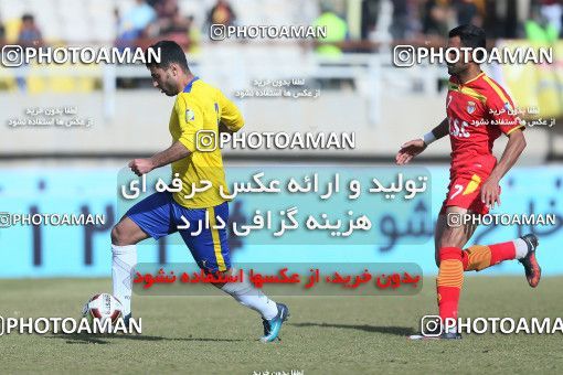 1380991, Ahvaz, , لیگ برتر فوتبال ایران، Persian Gulf Cup، Week 18، Second Leg، Foulad Khouzestan 1 v 0 Naft M Soleyman on 2019/02/17 at Ahvaz Ghadir Stadium