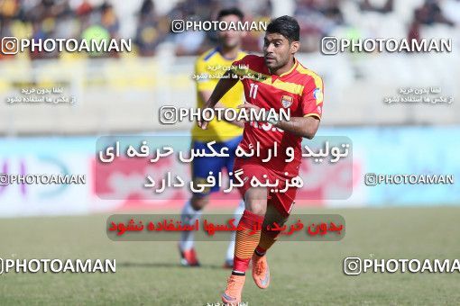 1380878, Ahvaz, , لیگ برتر فوتبال ایران، Persian Gulf Cup، Week 18، Second Leg، Foulad Khouzestan 1 v 0 Naft M Soleyman on 2019/02/17 at Ahvaz Ghadir Stadium